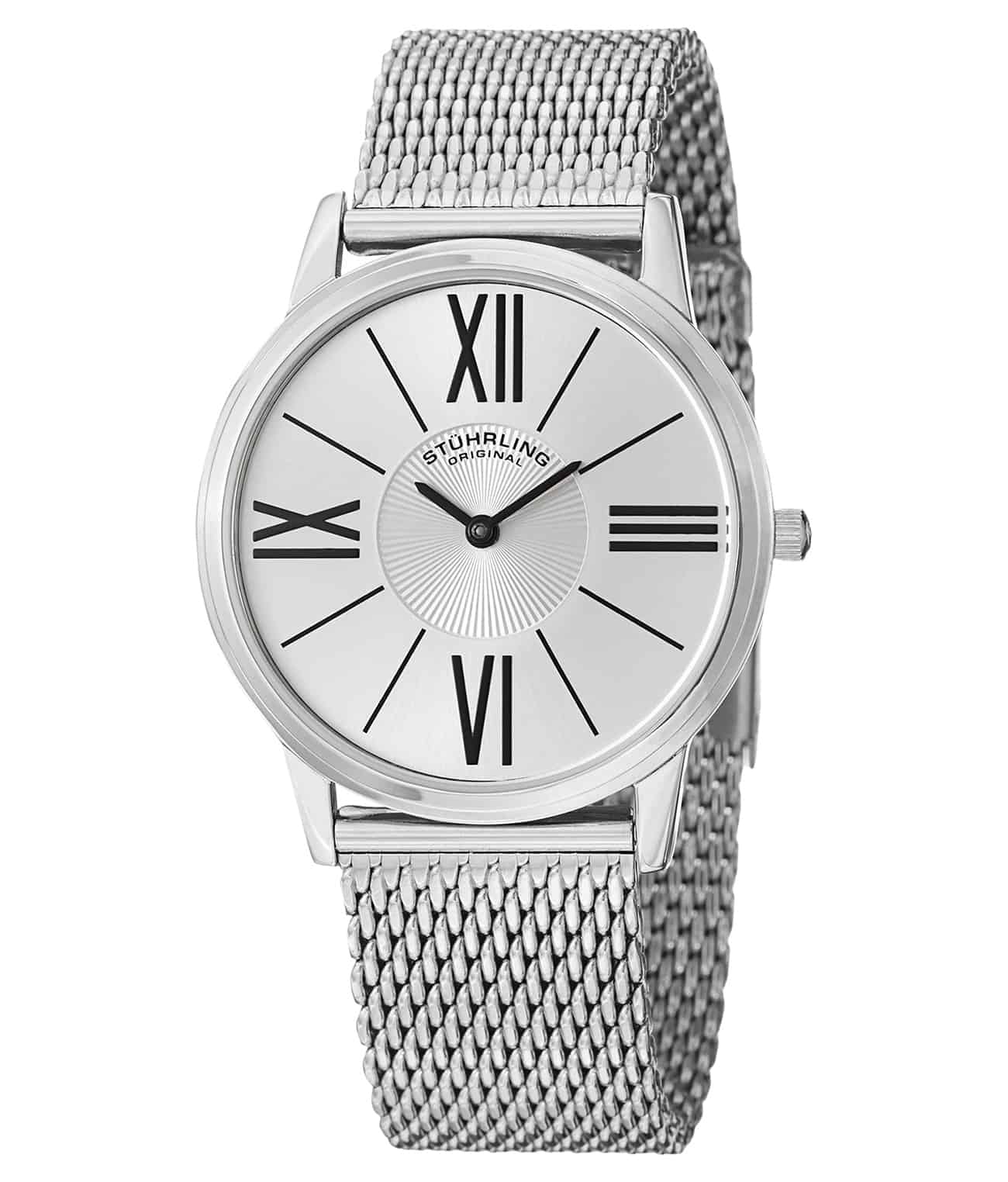 Grey Dial / Rose Case / Rose Stainless Steel Bracelet Foldover Buckle