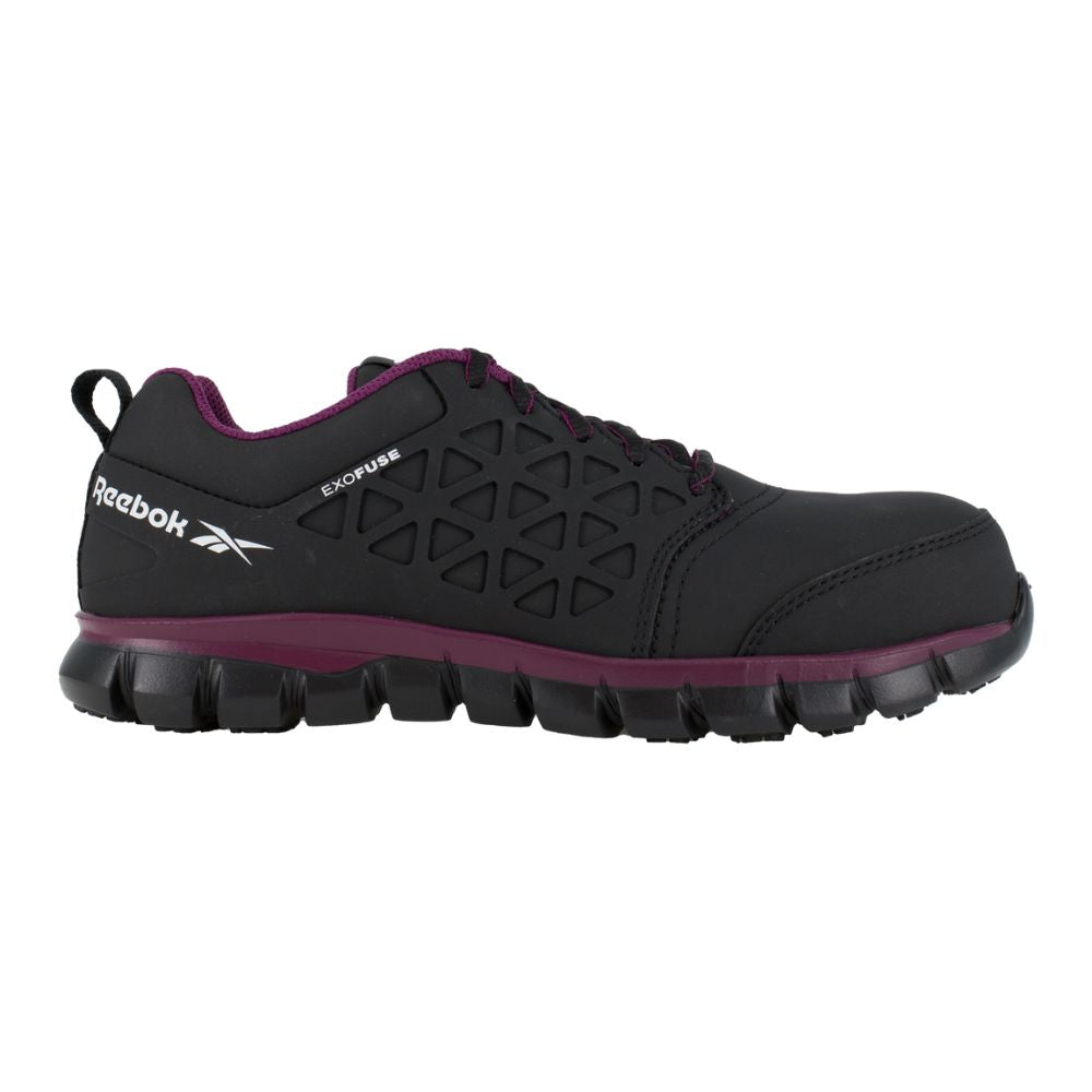 Reebok Sublite Cushion SD Women's Composite Toe Safety Work Shoes - Lightweight & Comfortable for Running, Walking & Construction Sites - OSHA Approved IB492