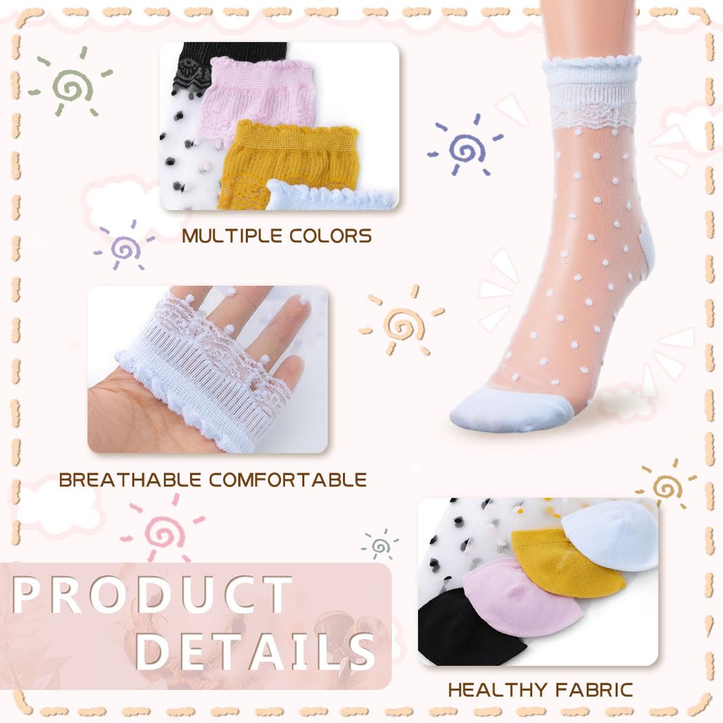 Women's Campsis Sheer Socks - Comfortable for Work & Daily Wear