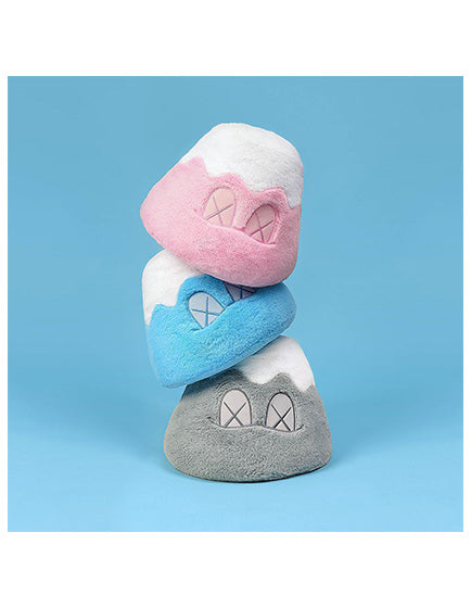KAWS HOLIDAY JAPAN Mount Fuji Plush Toy Set of 3 - Cute Collectible Stuffed Animals for Home Decor, Gift Giving & Anime Fans