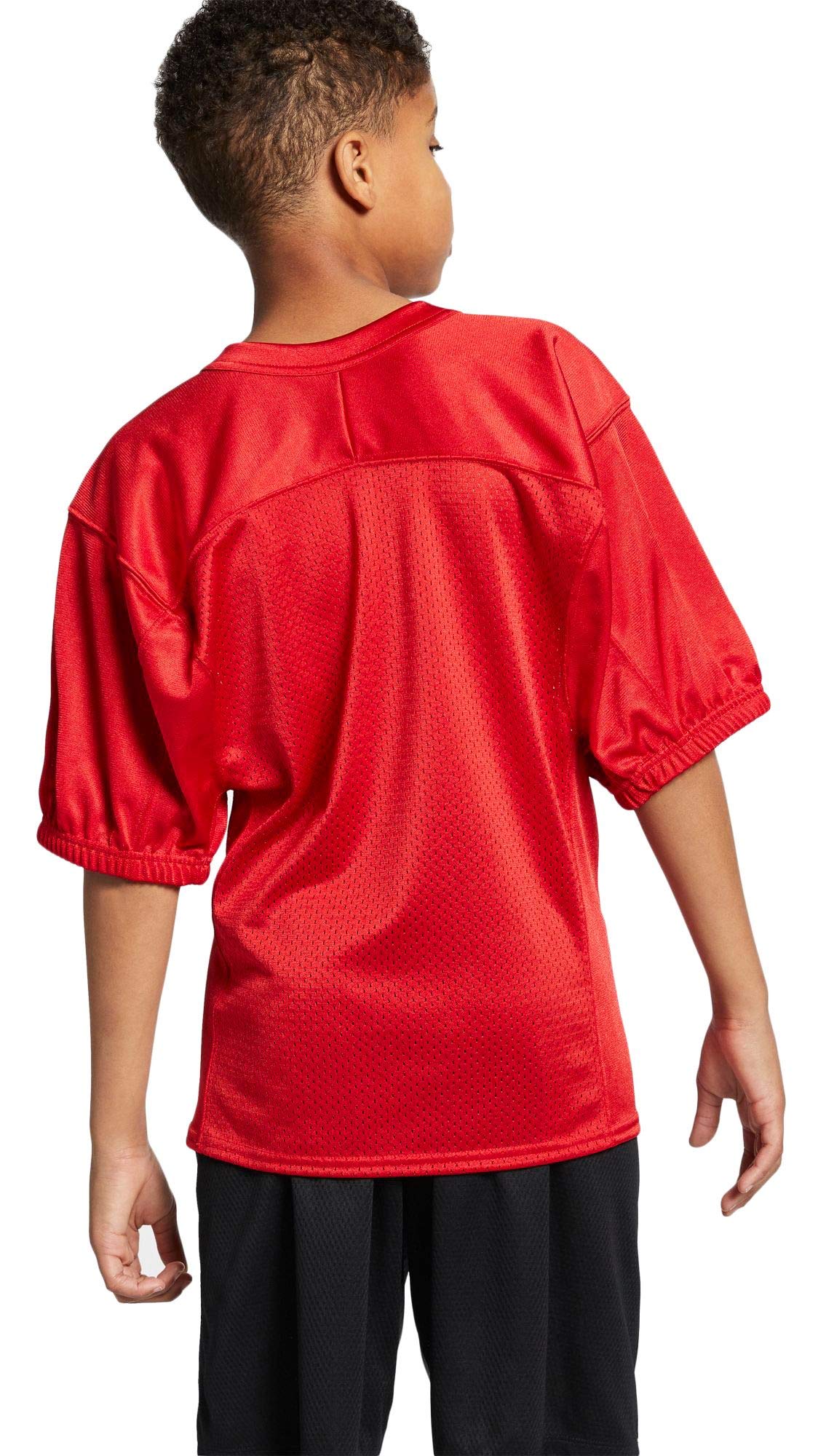 Nike Youth Recruit Football Practice Jersey - Breathable Mesh Sports Shirt for Kids & Teens - Perfect for Training, Games, and Team Sports