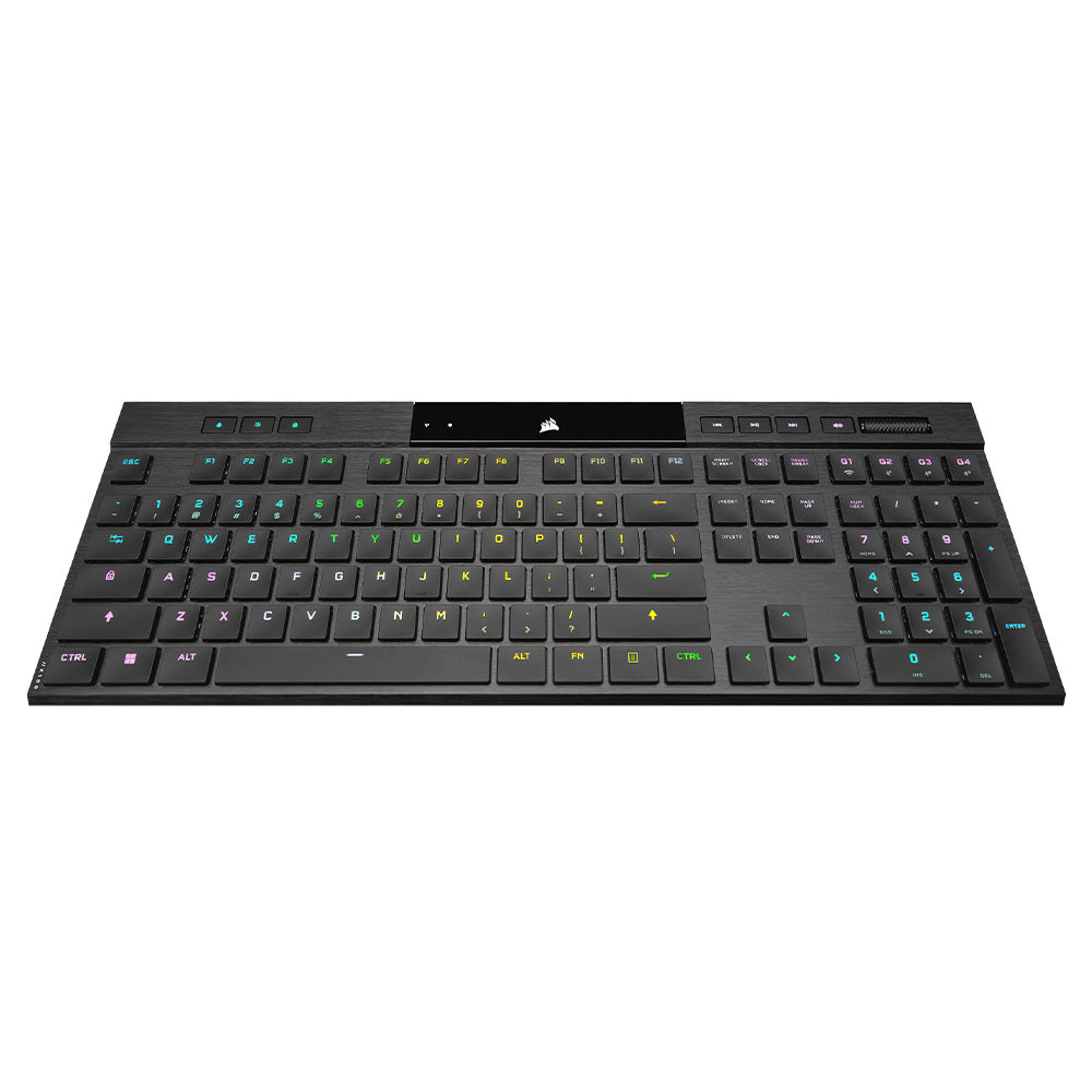 Corsair K100 RGB AIR Wireless Mechanical Gaming Keyboard - Ultra-Thin Design, Fastest OPX Optical Switches, RGB Backlit - Perfect for Gaming, Streaming & Office Work