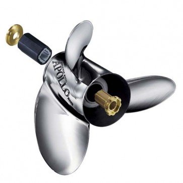 Stainless Steel 3-Blade Propeller 14-1/8