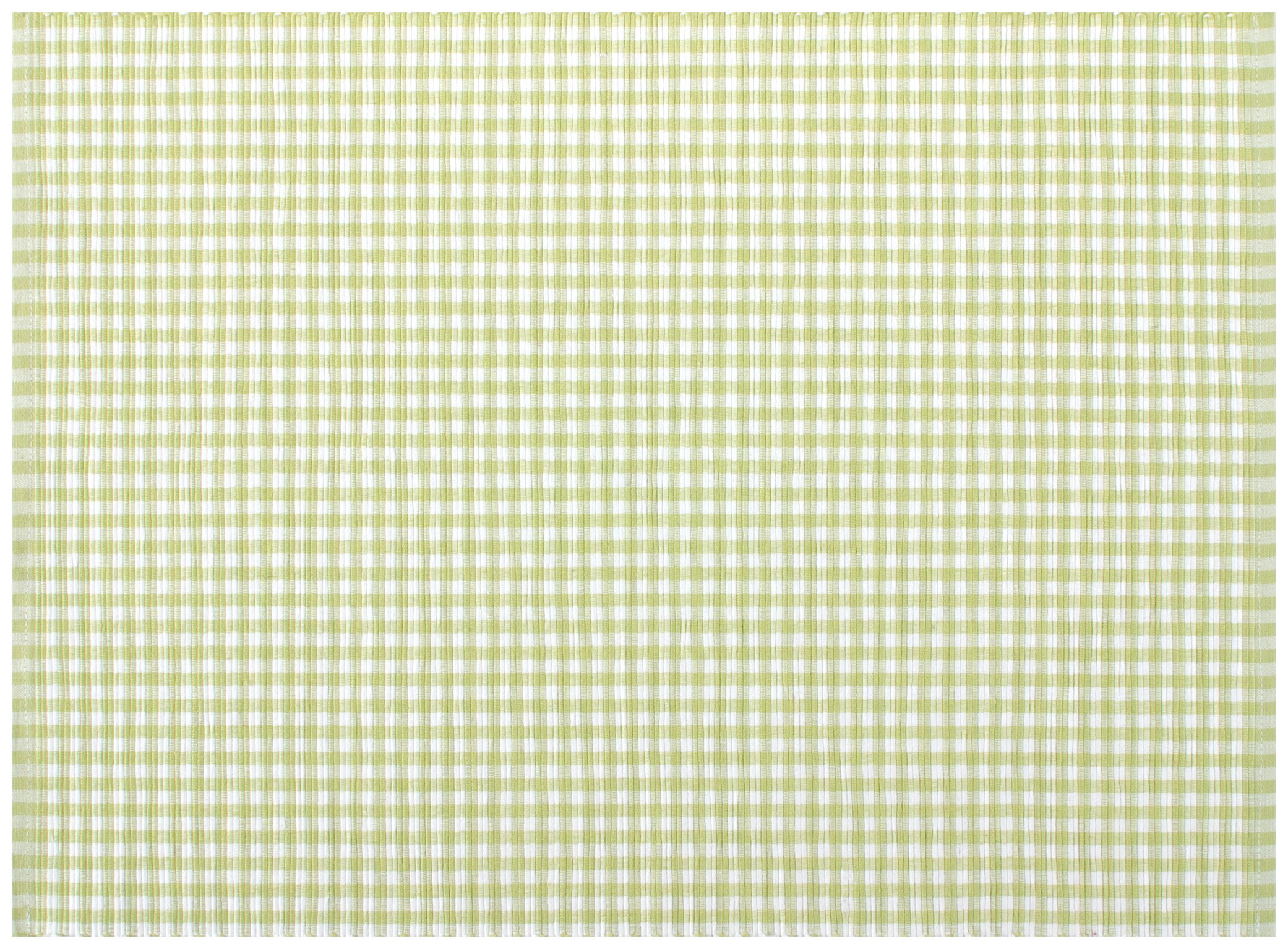 KAF Home Checkered Sage Green Placemats Set of 4 - Classic Gingham Table Mats for Dining Room Decor, Kitchen Table Setting & Picnic Accessories