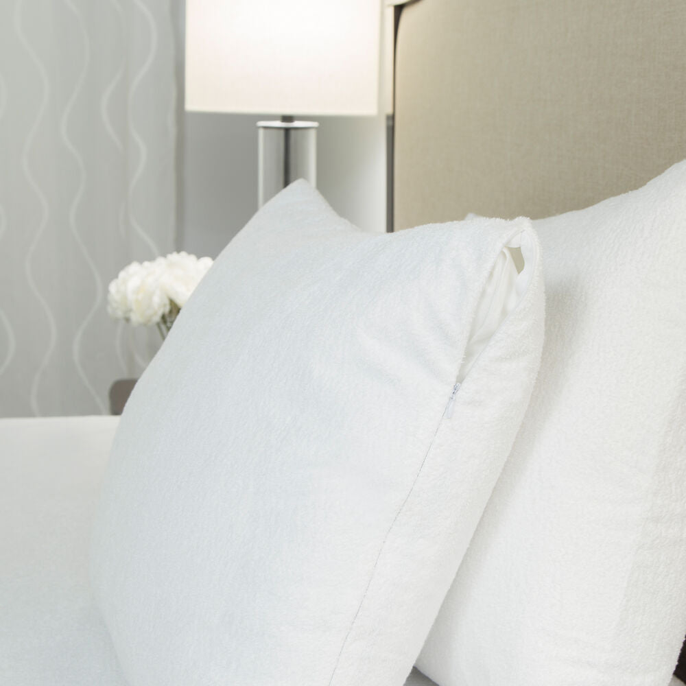 Premium Pillow Protector for Allergies & Dust Mites - Waterproof & Hypoallergenic Bedding Cover - Fits Standard & Queen Size Pillows - Perfect for Asthma Sufferers & Clean Sleep