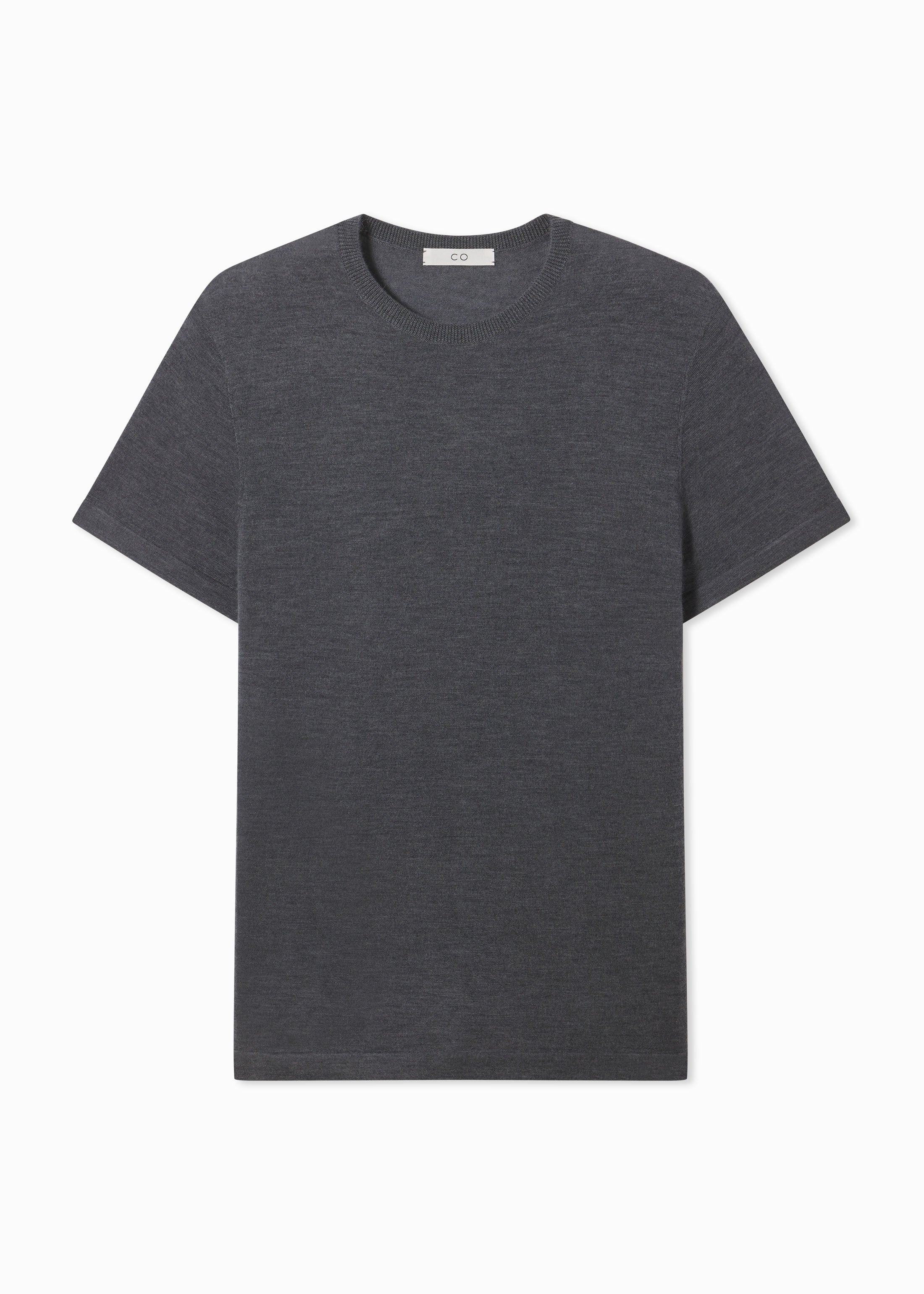 Premium Grey Fine Cashmere T-Shirt for Men & Women - Soft & Luxurious Comfort for Everyday Wear & Special Occasions
