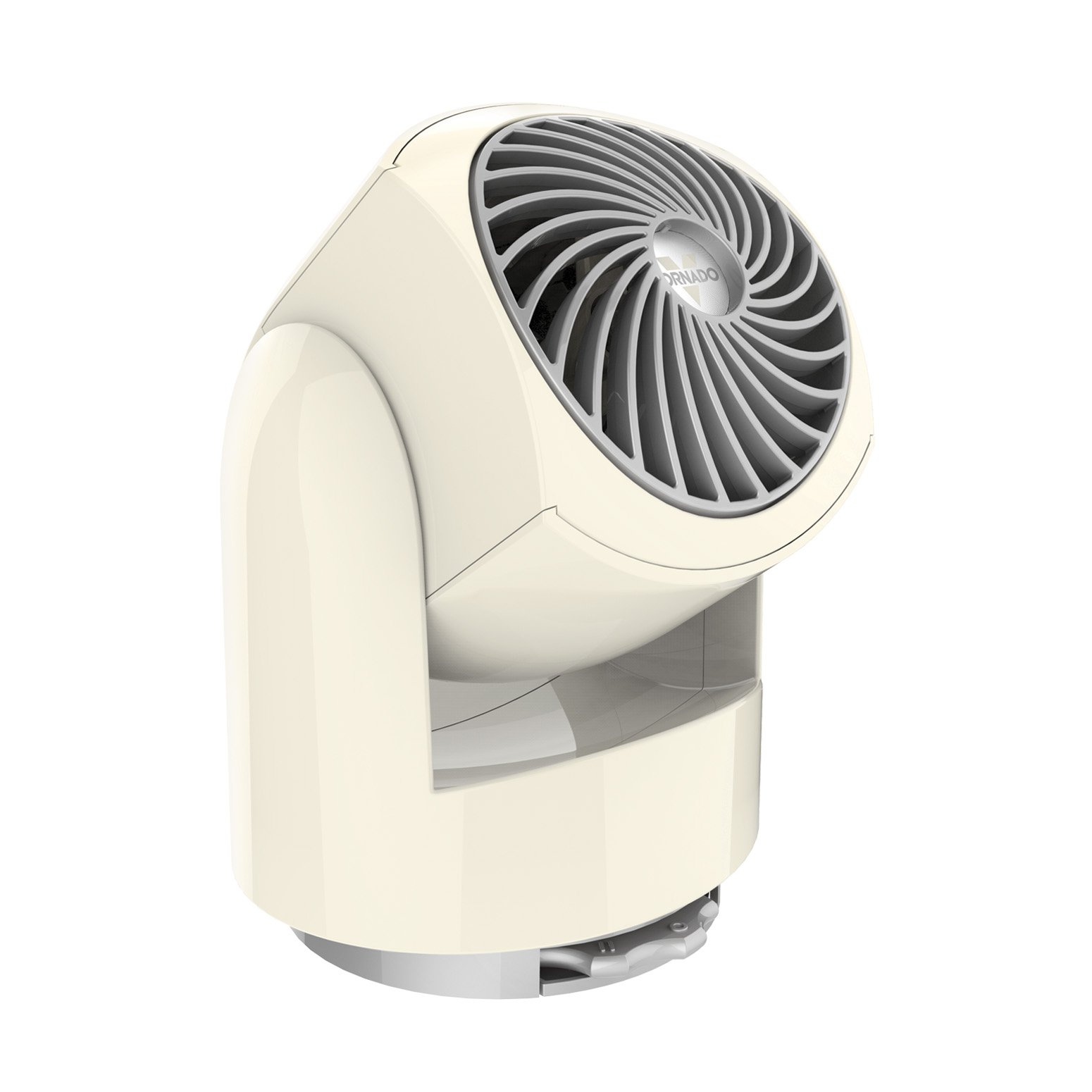 Vornado Flippi V6 Compact Air Circulator Fan - Quiet Portable Desk Fan with Adjustable Head & 2 Speed Settings - Vintage White - Perfect for Office, Bedroom, Travel & Home Use