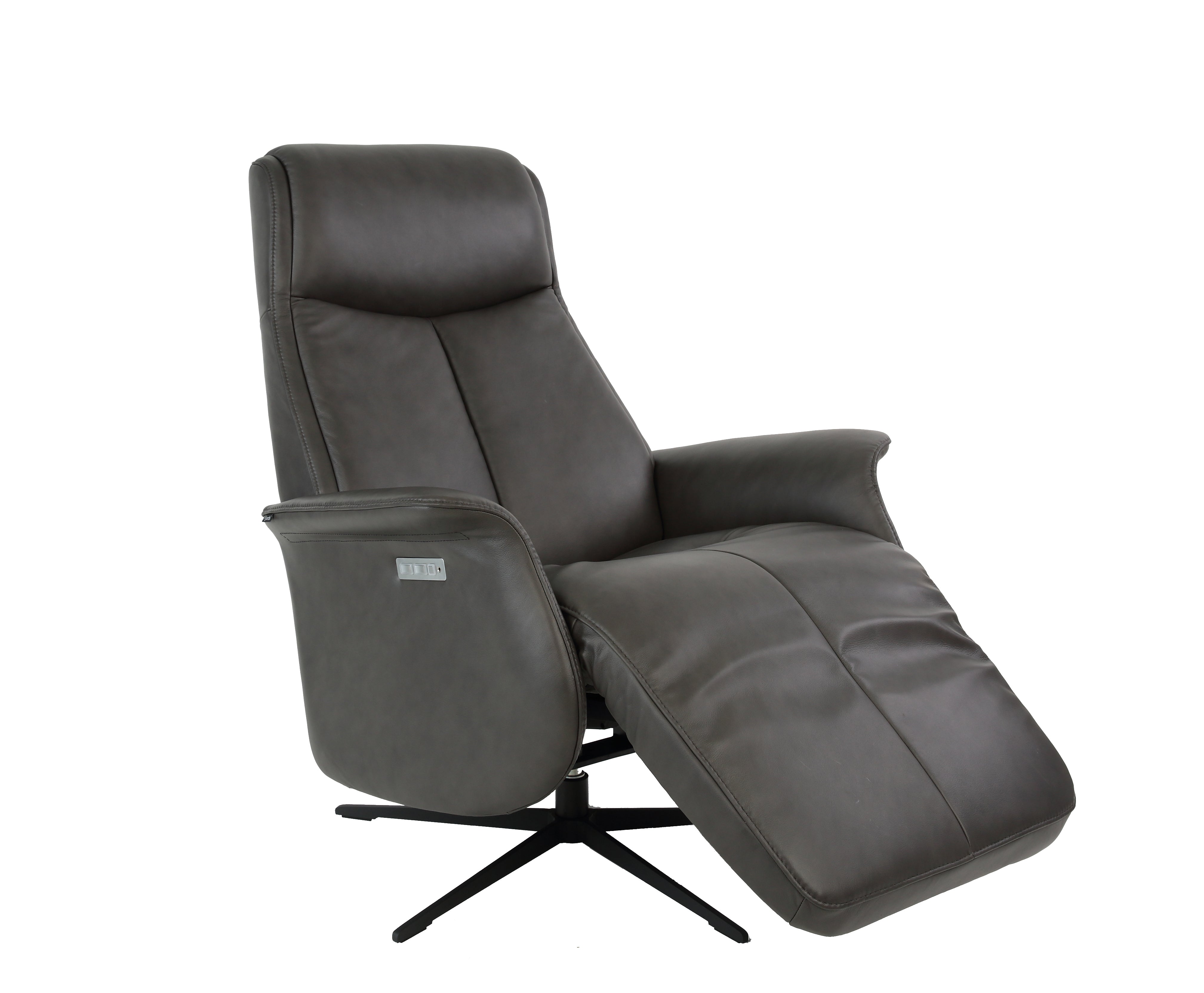 Fjords Jakob Power Recliner Chair with USB Battery - Modern Comfort for Living Room, Home Theater & Office Relaxation