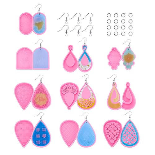 Hot Pink Teardrop