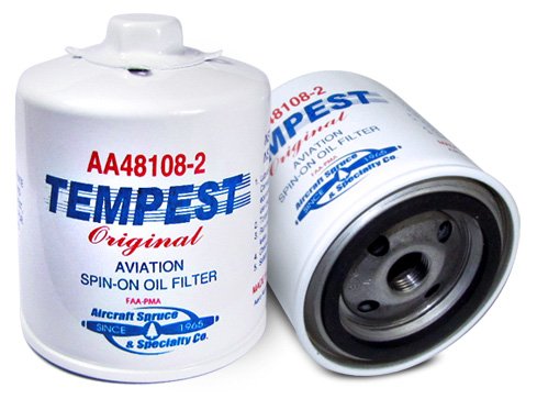 Aa48108-2 Tempest Oil Filter 6 Pack - Premium Replacement Oil Filters for Cars, Trucks & SUVs - Perfect for Routine Maintenance & Engine Protection