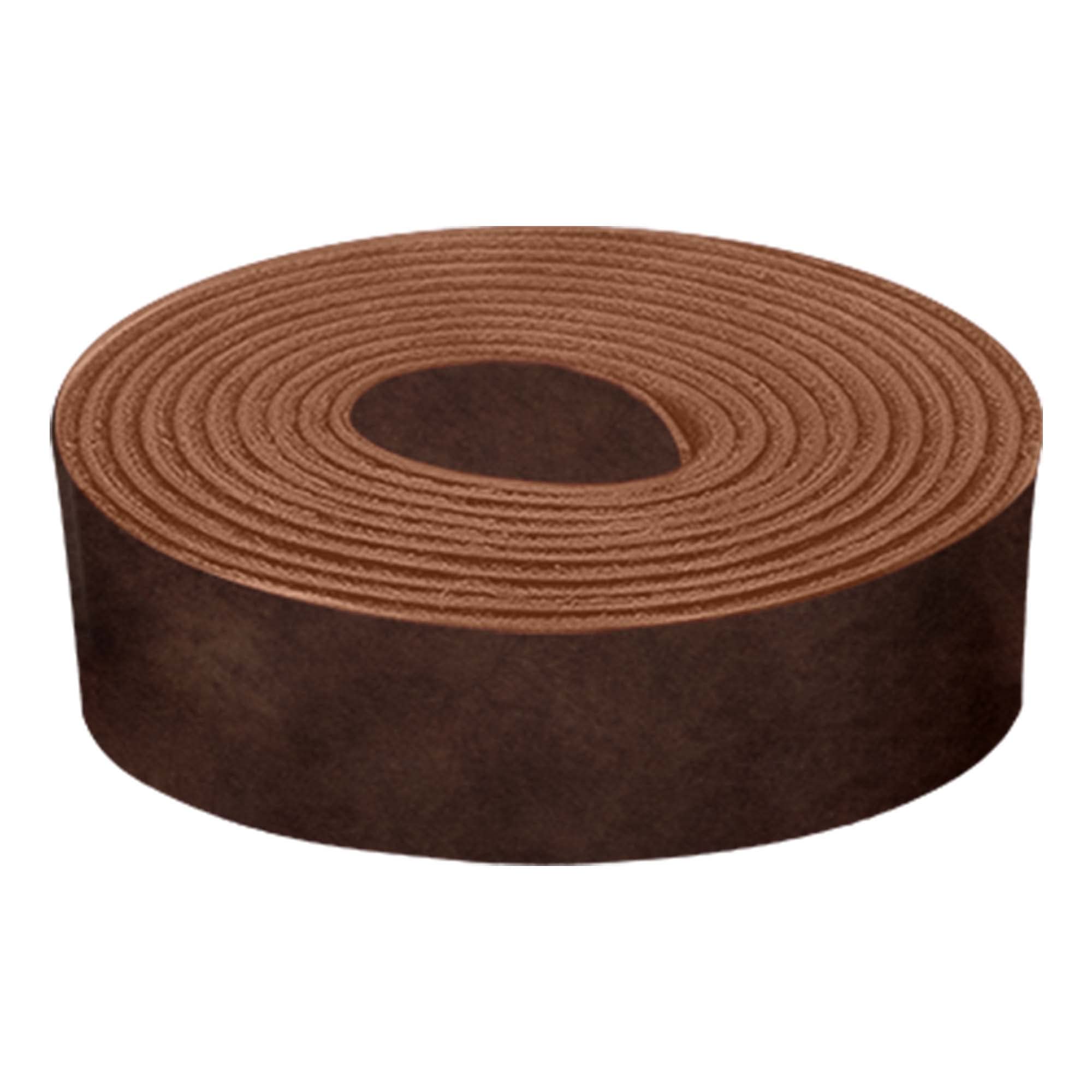 Premium 9-10 oz (3.6-4mm) Latigo Leather Straps - Whiskey & Tobacco Color Belts for Heavy Duty DIY Crafts - 3.5
