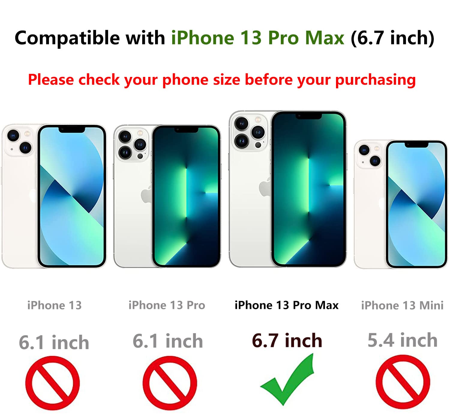Magnetic Shockproof iPhone 13 Pro Max Case with Kickstand & Built-in Car Mount - Heavy Duty Camera Protection Phone Cover (Blue) | Perfect for Driving, Outdoor Activities & Daily Use