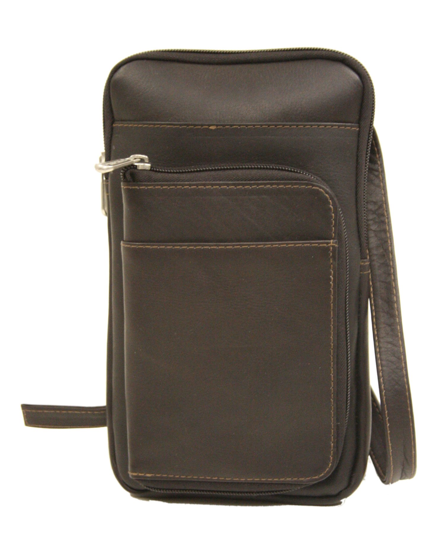 Premium Hanging Travel Organizer for Clothes & Accessories - Chocolate Brown, One Size - Perfect for Suitcases, Closets & Dorm Rooms