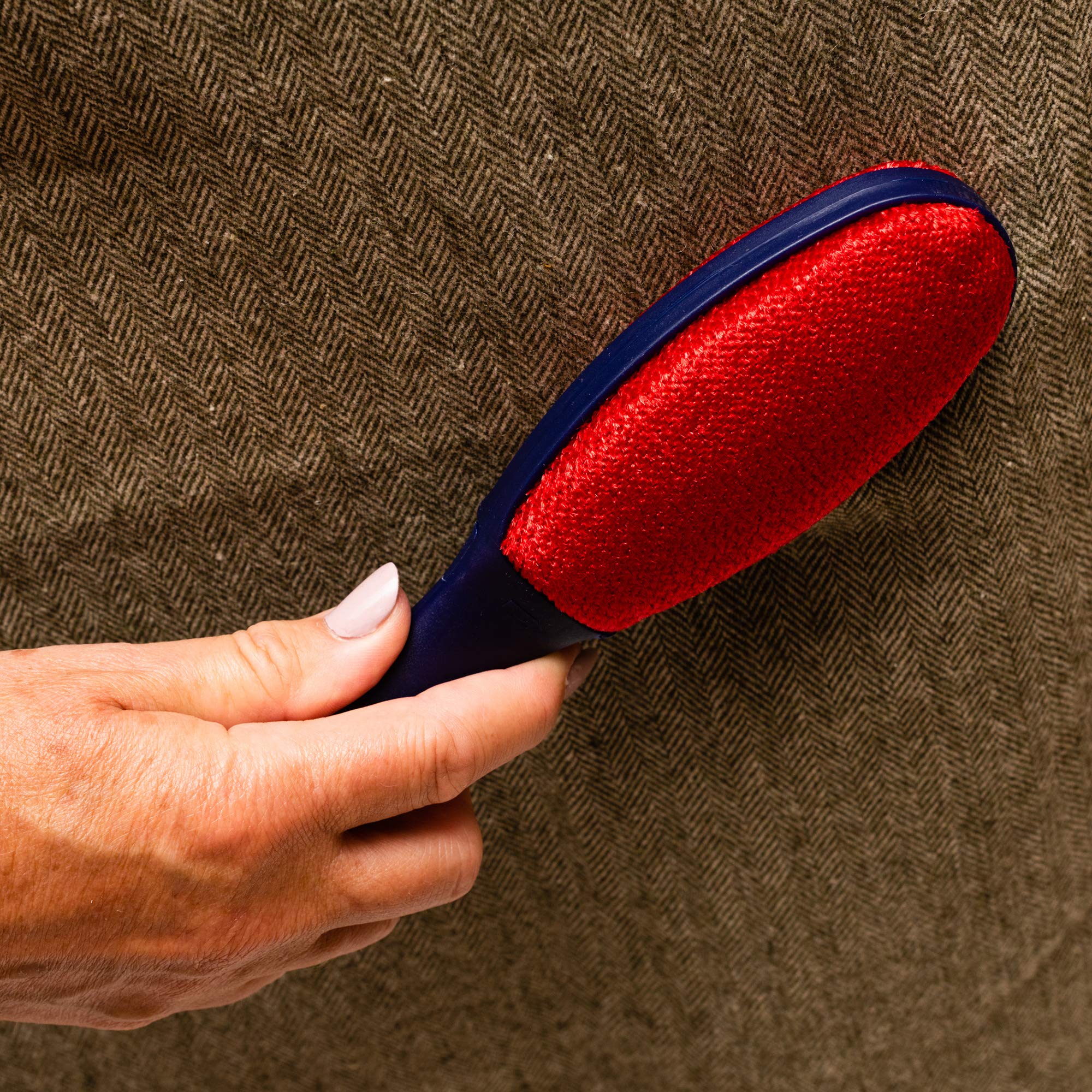 Korbond Double Sided Lint Remover - Reusable Fabric & Furniture Lint Brush for Pet Hair, Dust & Fuzz - Effective Clothes Shaver & Garment Cleaner (23.5 x 5.6 x 2.2cm) - Perfect for Sweaters, Couches & Car Seats
