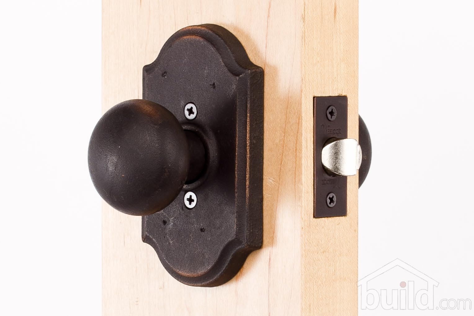 Weslock 07140F1F1SL23 Wexford Door Knob - Oil-Rubbed Bronze Finish for Interior Doors - Classic & Secure Entry Hardware for Homes & Offices