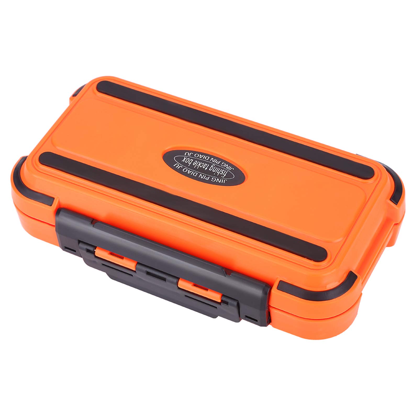 Salaty Fishing Tackle Organizer Box - Waterproof Fishing Lure Storage Case with Adjustable Compartments - Perfect for Bass, Trout & Saltwater Fishing Gear Organization