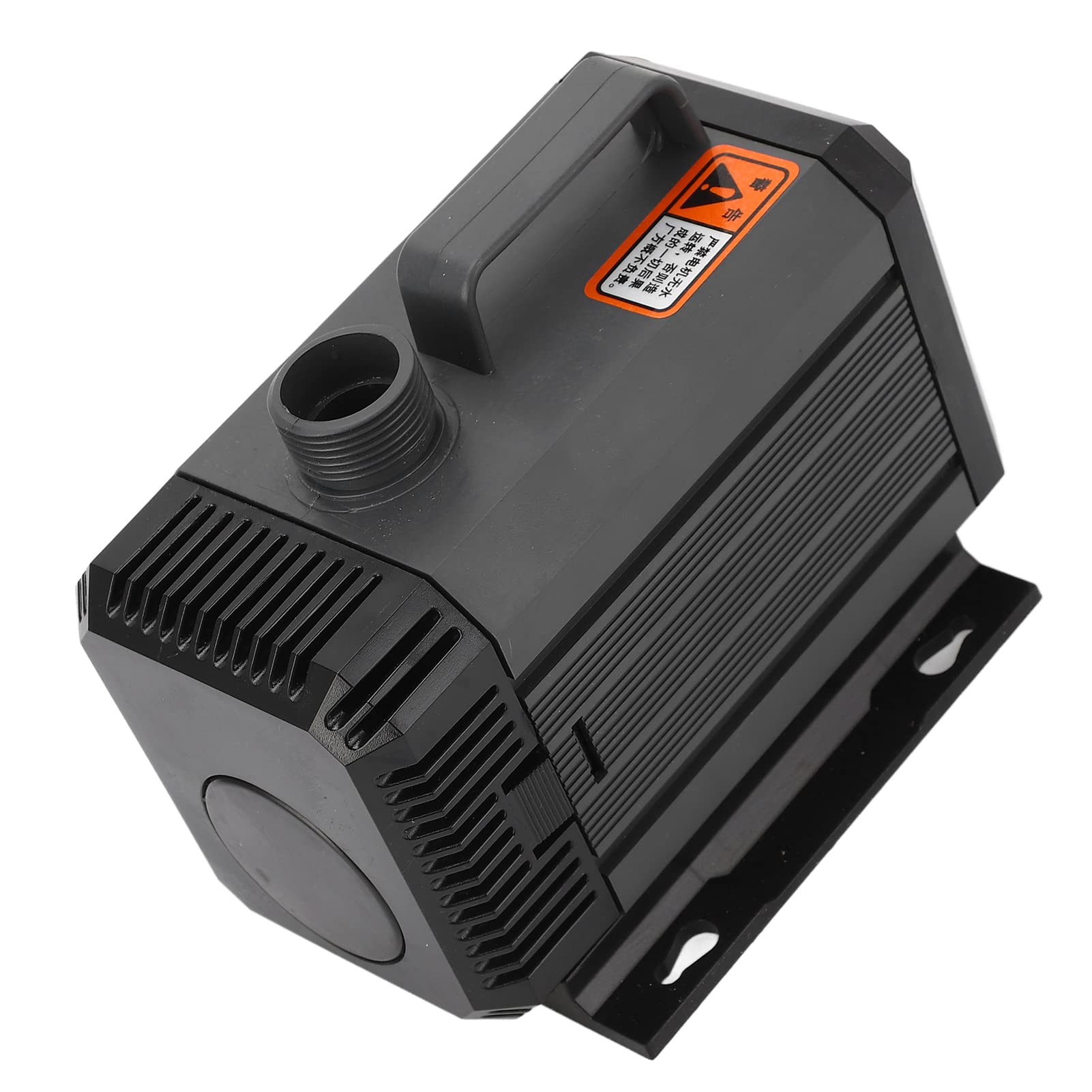 Adjustable Submersible Water Pump 2000L/H, 55W Super Quiet 200-240V Pond Pump with 2 Nozzles for Waterfalls - Easy to Disassemble for Outdoor Fountain, Aquarium & Garden Decoration