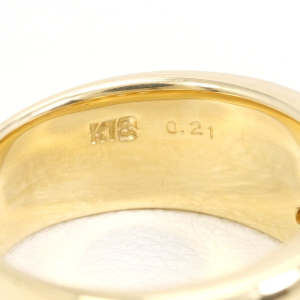 18K Yellow Gold Diamond Ring for Women - Elegant Wedding, Engagement, Anniversary Jewelry Gift - Perfect for Special Occasions & Everyday Luxury
