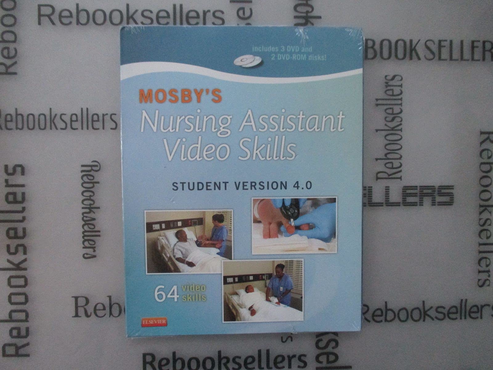 Mosby's Nursing Assistant Video Skills - Student Version DVD 4.0 | Nursing Education & Training Videos | For CNA Students & Healthcare Professionals | Perfect for Classroom Learning & Home Study
