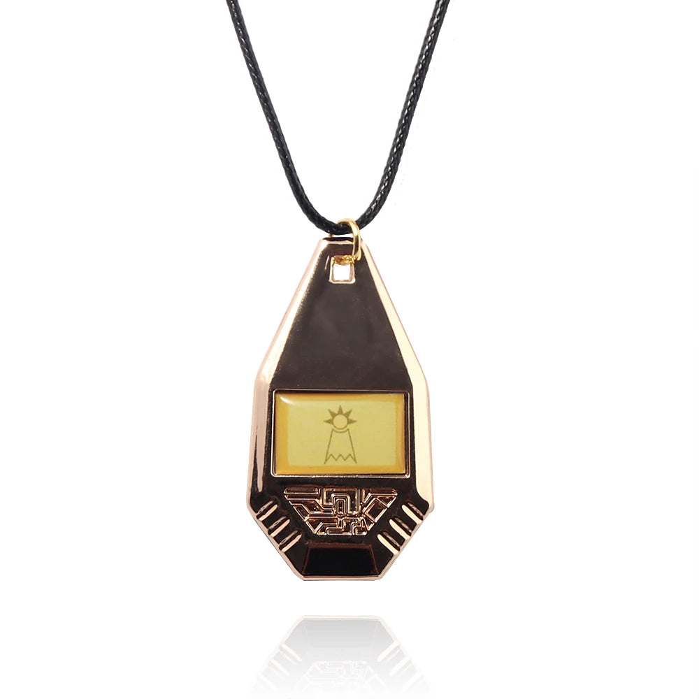 Digimon Necklace - Anime & Gaming Jewelry for Fans - Perfect Gift for Cosplay, Collectors, and Digimon Enthusiasts