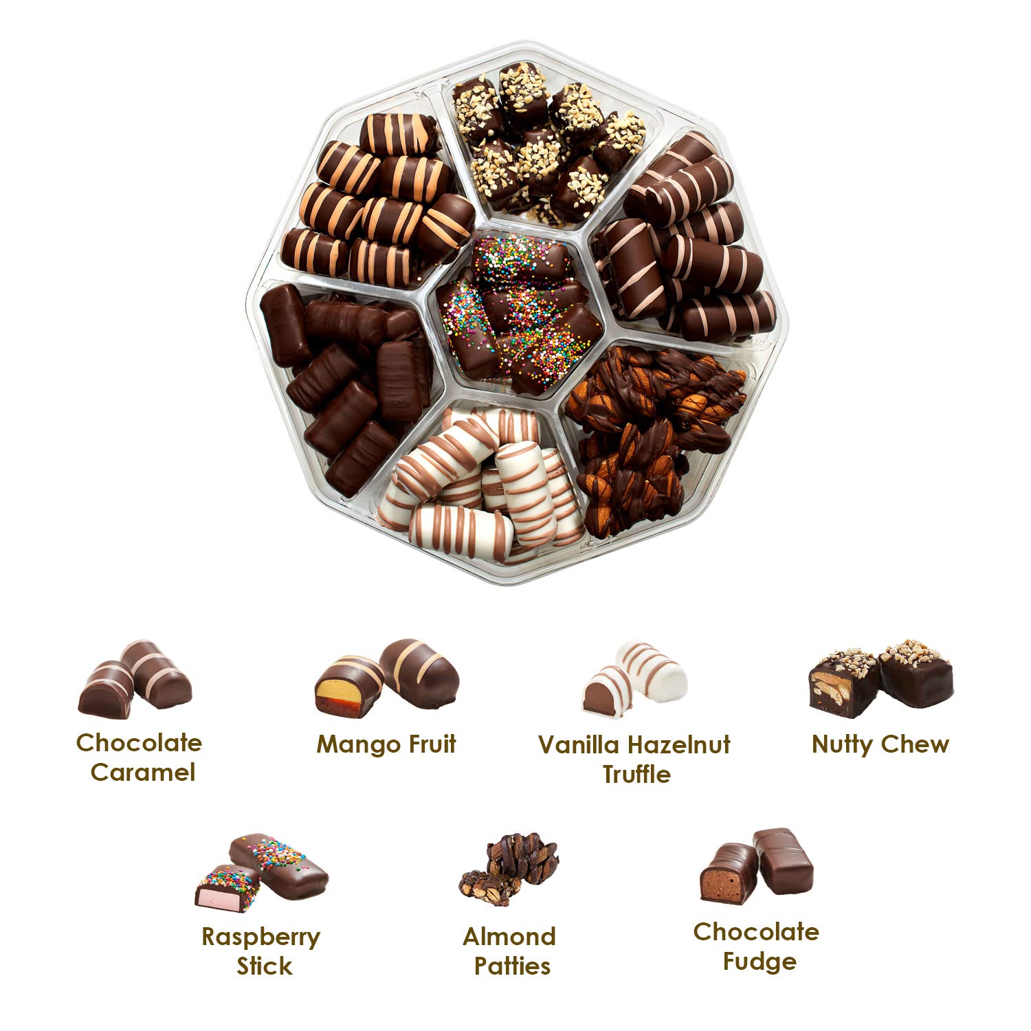 Premium Gourmet Assorted Chocolate Gift Box - Handcrafted Artisan Chocolates, Luxurious Truffles & Melt-in-Your-Mouth Delights (Kosher Pareve, 2-Pack) - Perfect for Valentine's Day, Anniversary Gifts & Corporate Presenting