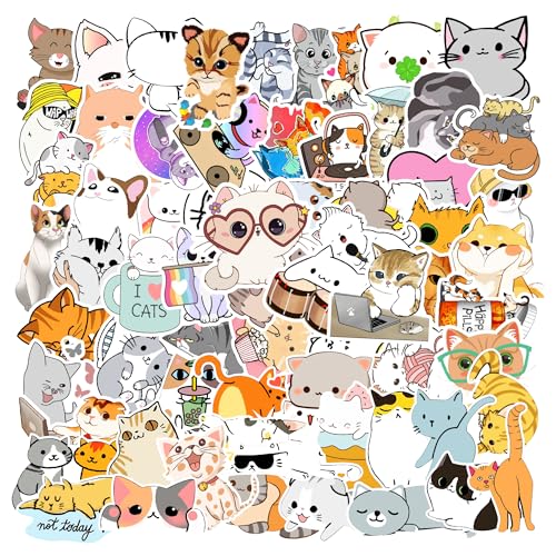 Cut Cat Stickers
