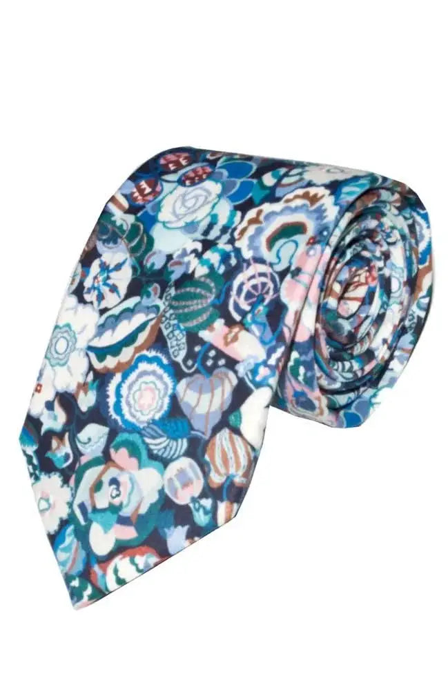Premium LA Smith Men's Silk Ties - Luxury Liberty Fabric Neckties for Business, Weddings & Formal Occasions - Perfect Office & Special Event Accessories