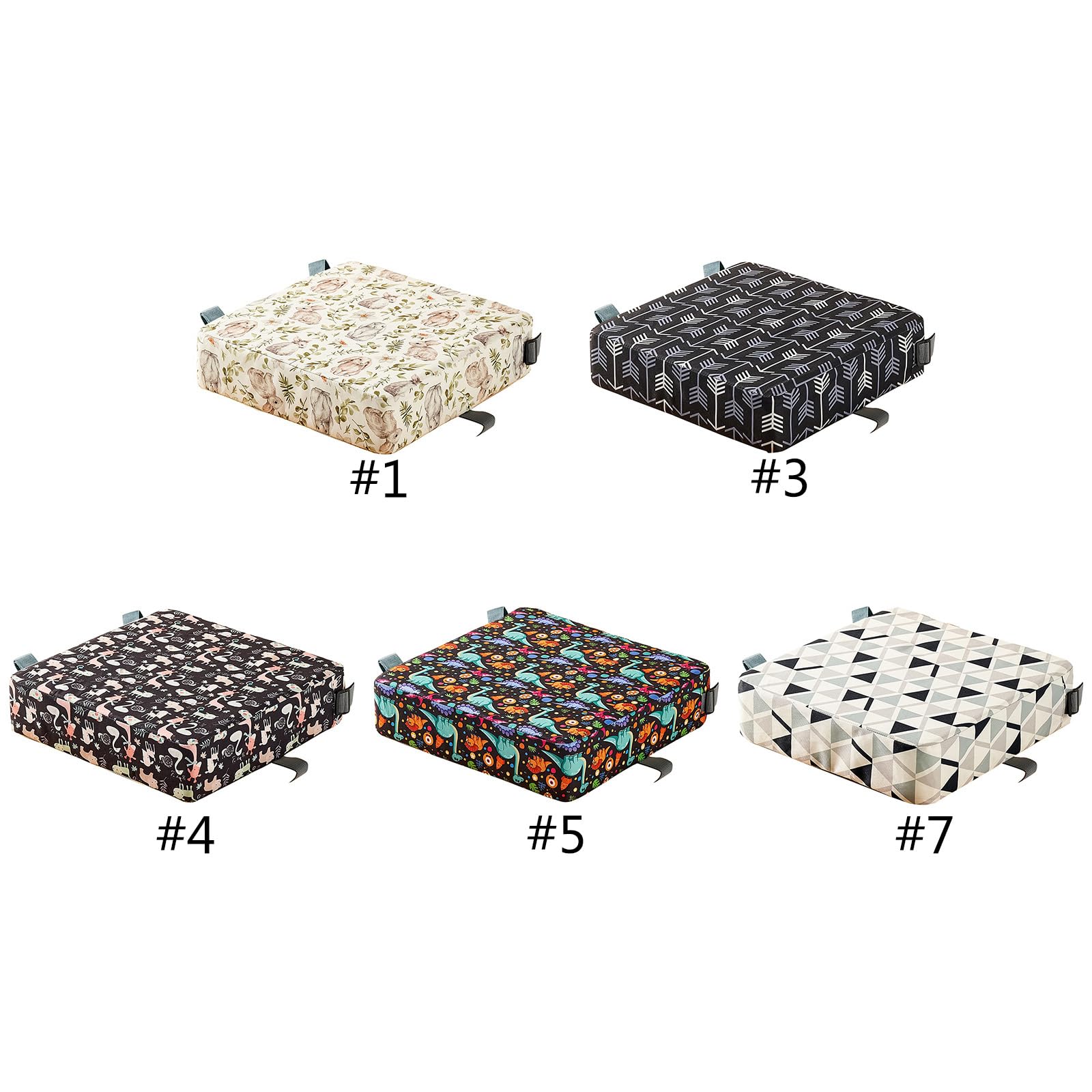 Adjustable Height Kids Chair Pad - Ergonomic Comfort & Support for Children's Chairs - Perfect for Study Desks, Playrooms & Toddler Seating