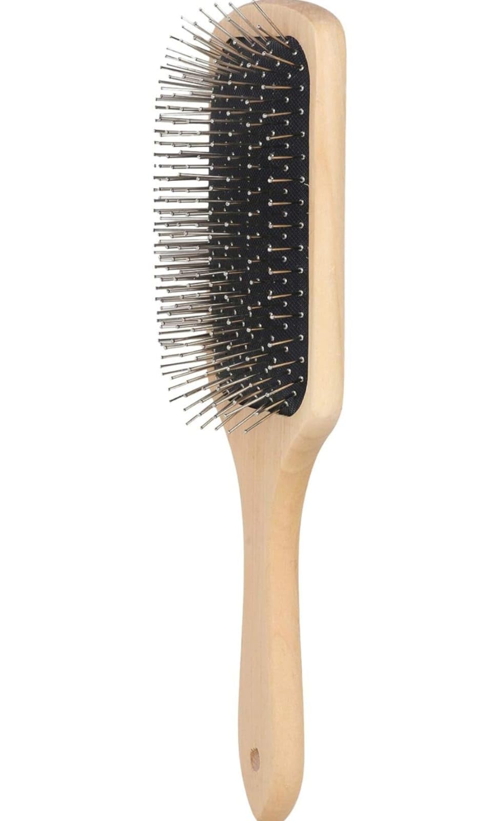 SHISHI Anti-Bacterial Bamboo Hair Brush for Men & Women - Detangling Comb for Smooth Styling, Gentle Scalp Massage - Perfect for Daily Hair Care, Travel & Home Use