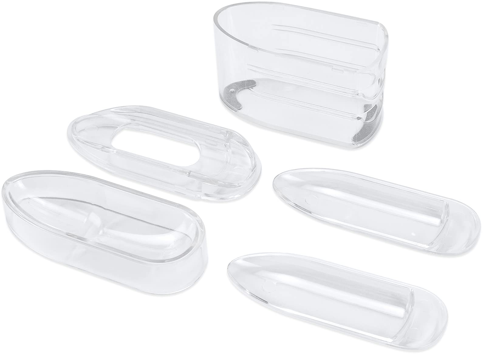 Professional Nail Dip Powder Recycling System & French Dip Nail Tray - Transparent Dip Nail Accessories Kit for Salon & Home Manicures | Perfect for DIY Nail Art & Professional Nail Technicians