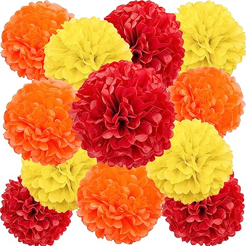Yellow Orange and Red