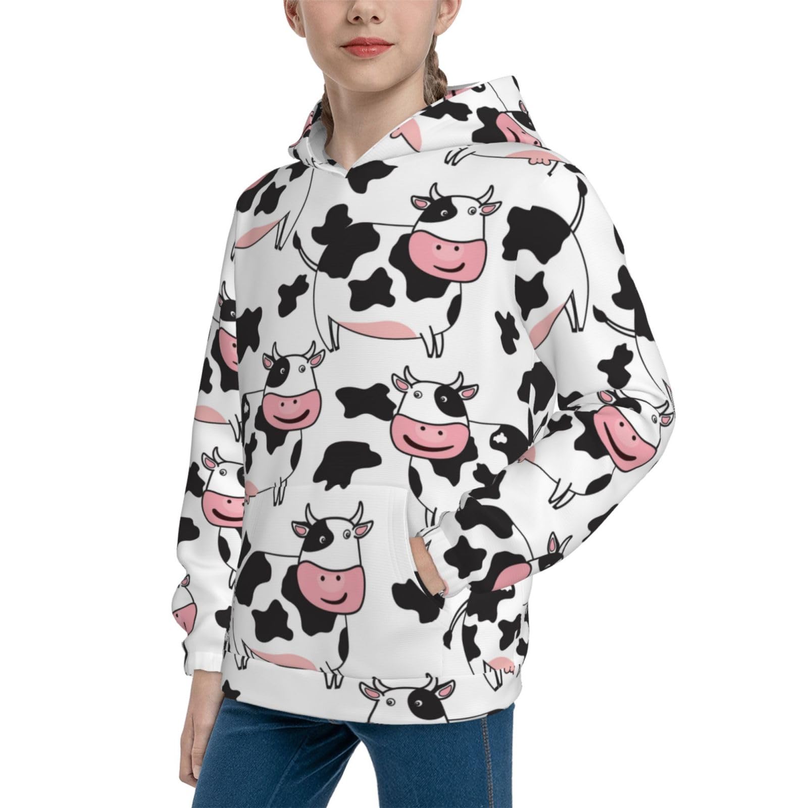 Lightweight Pullover Hoodie for Kids - Boys & Girls Soft Comfortable Sweatshirt for Daily Wear, Outdoor Sports & Casual Activities