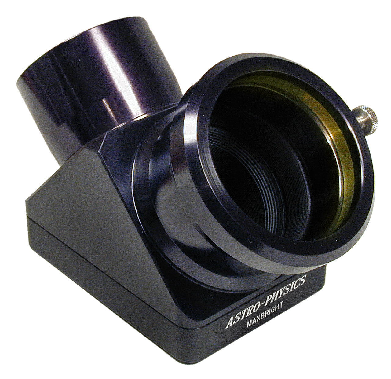 MAXBRIGHT 2 Mirror Diagonal with Dialectric Coating & Brass Locking Ring - High Precision Astronomy Accessory for Telescopes, Stargazing & Astrophotography