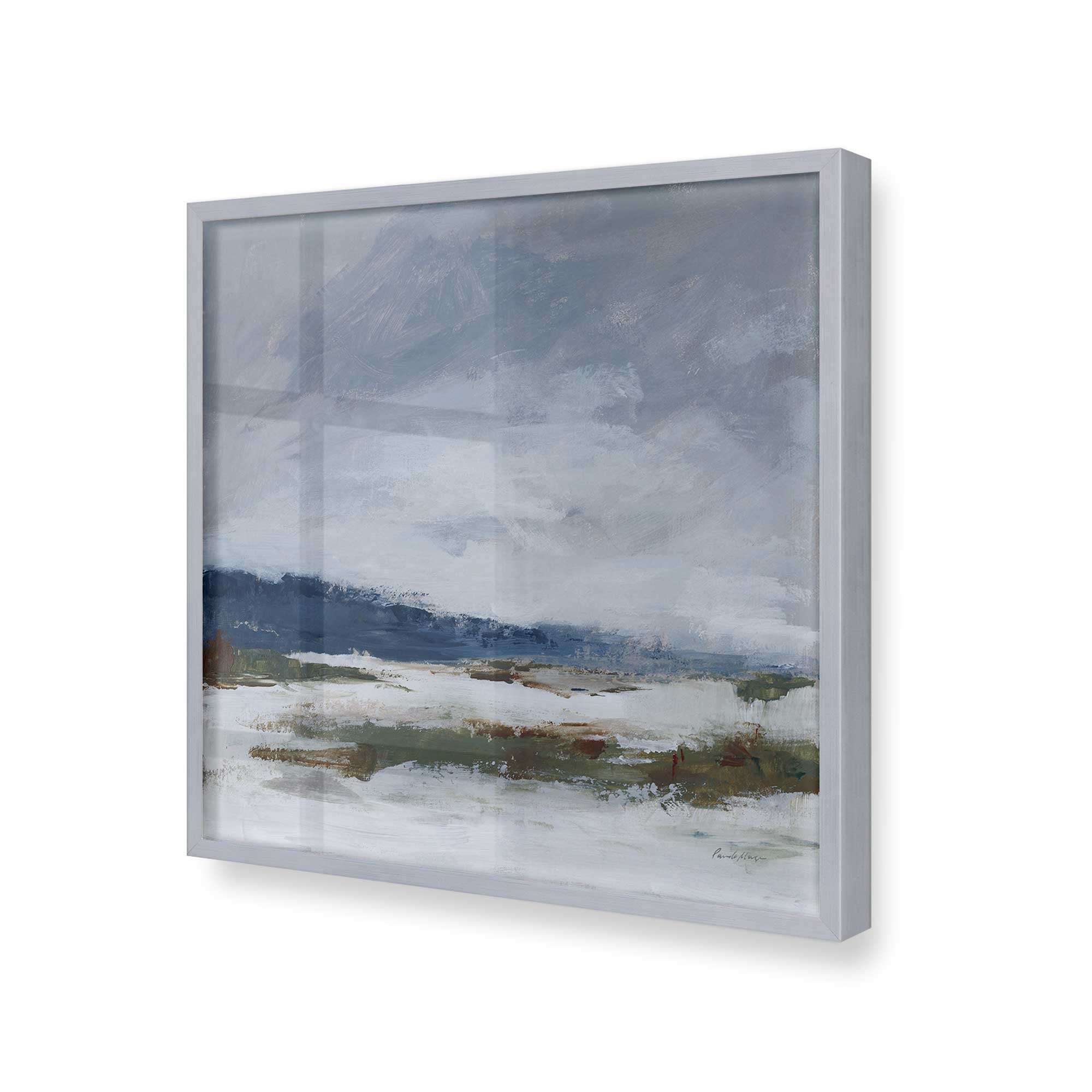 Cold Winter's Day Print - Cozy Winter Scene Wall Art for Home Decor | Perfect for Living Room, Bedroom & Office