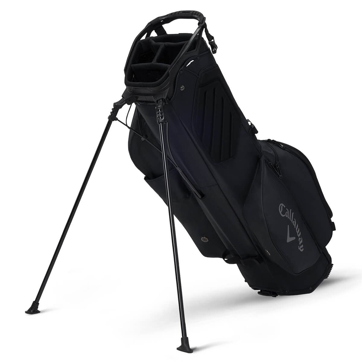Callaway Golf Fairway C Stand Bag - Lightweight Golf Bag with 5-Way Divider, Dual Straps & Multiple Pockets (Black) - Perfect for Golfers & Course Play