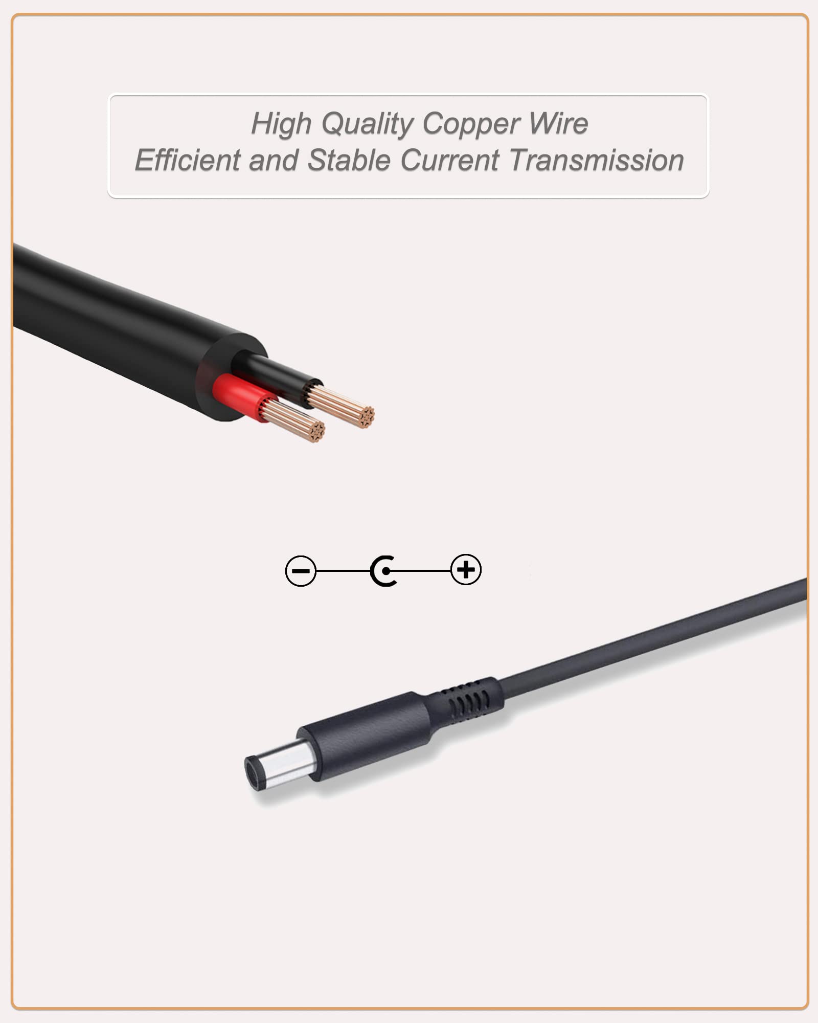 Bissell Pet Stain Eraser PowerBrush 2837 2842 2846 2877 Replacement Charger - Compatible with Bissell 1624554 Cordless Vacuum Charger Power Cord - Perfect for Home Pet Hair & Stain Cleaning
