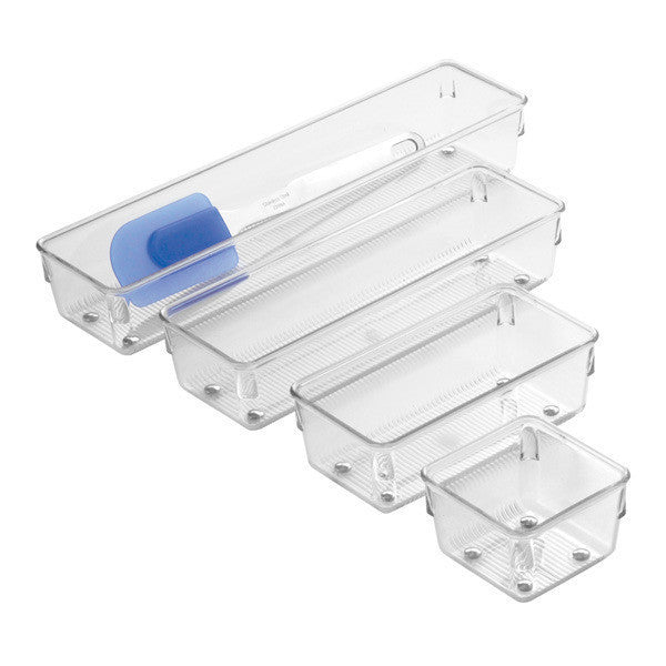 LINUS Drawer Organizer - 5cm Deep Storage Solution for Kitchen, Office & Bathroom Organization