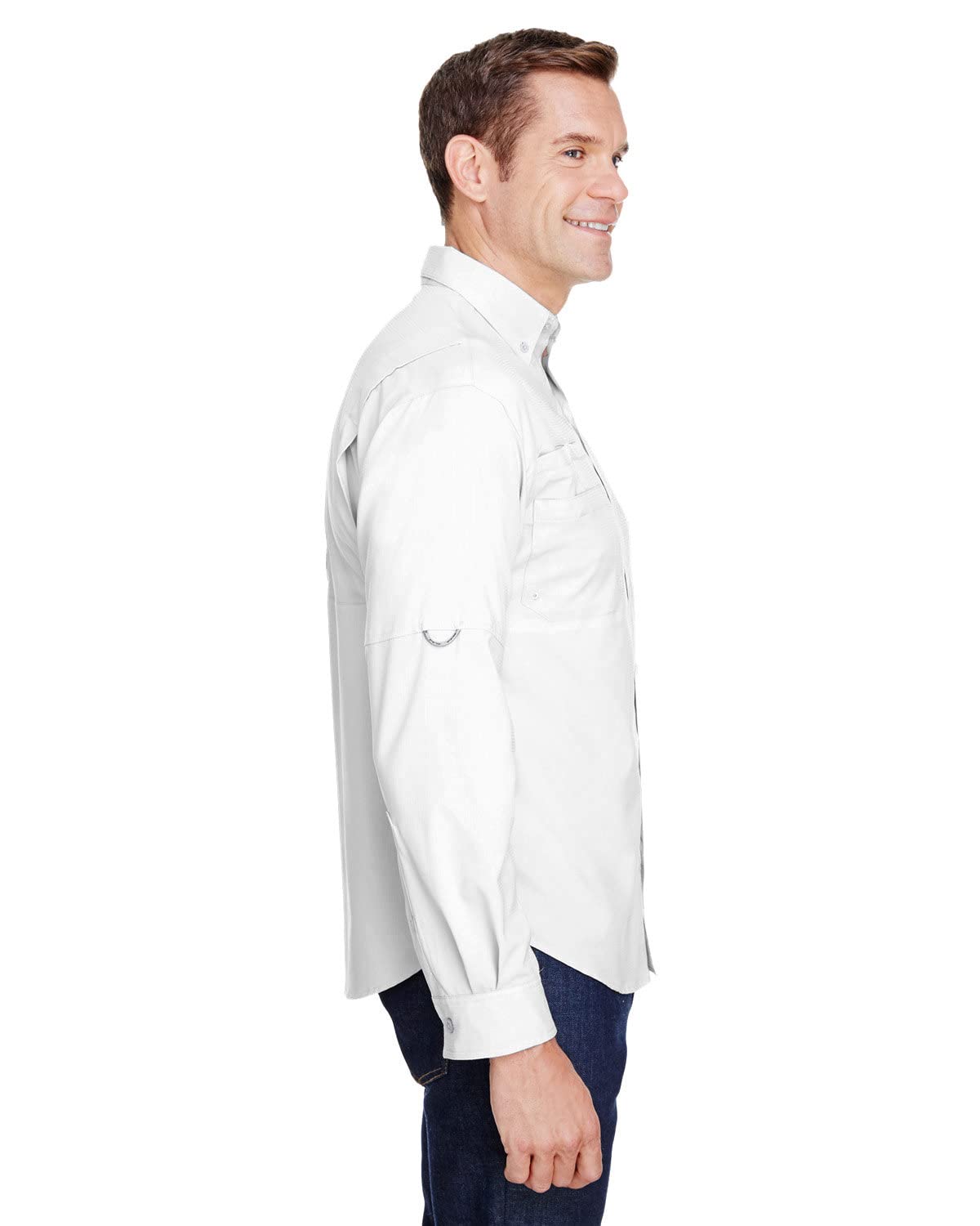Columbia Men's Button-Down Shirt - White, X-Large US Size - Casual & Office Wear, Perfect for Business Meetings & Weekend Outings