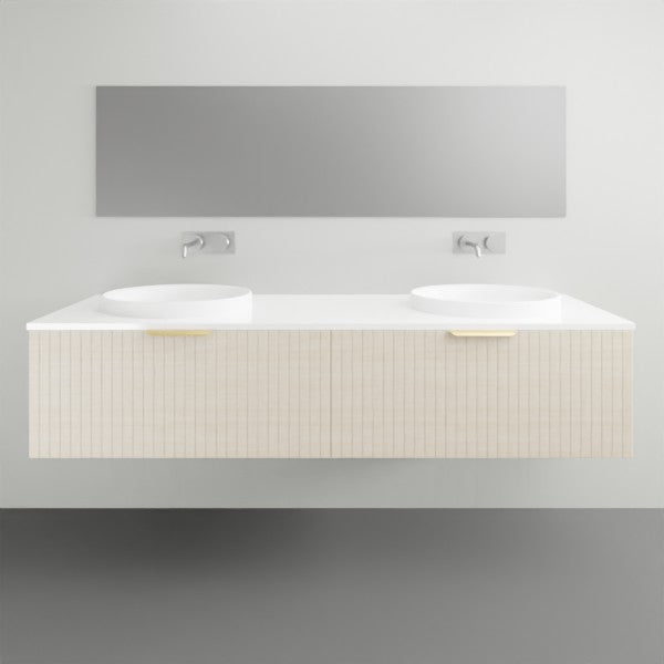 ADP Ashley Vanity - Modern Bathroom Vanity Set with Sink & Mirror, White Finish | Perfect for Small Bathrooms, Apartments & Powder Rooms | Free Shipping & Easy Installation