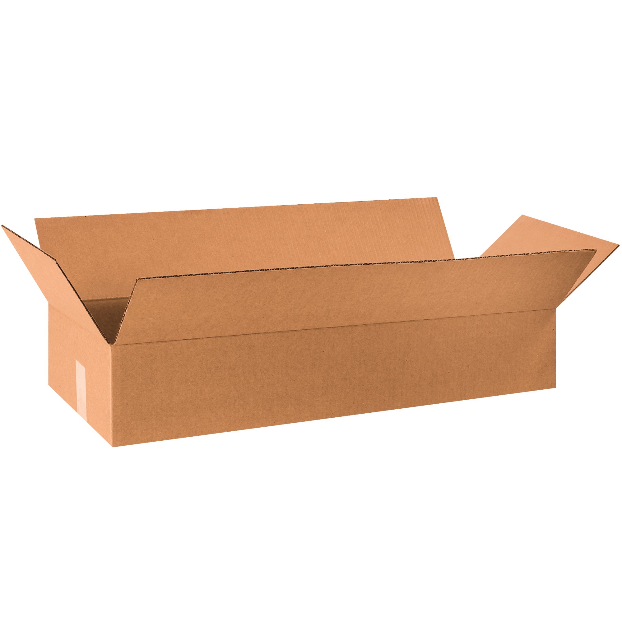 BOX USA 30x12x6 Flat Corrugated Boxes (Pack of 25) - Heavy Duty Shipping, Moving & Storage Boxes for Home or Business | Wholesale Bulk Packaging | Perfect for Ecommerce, House Moving & Warehouse Organization