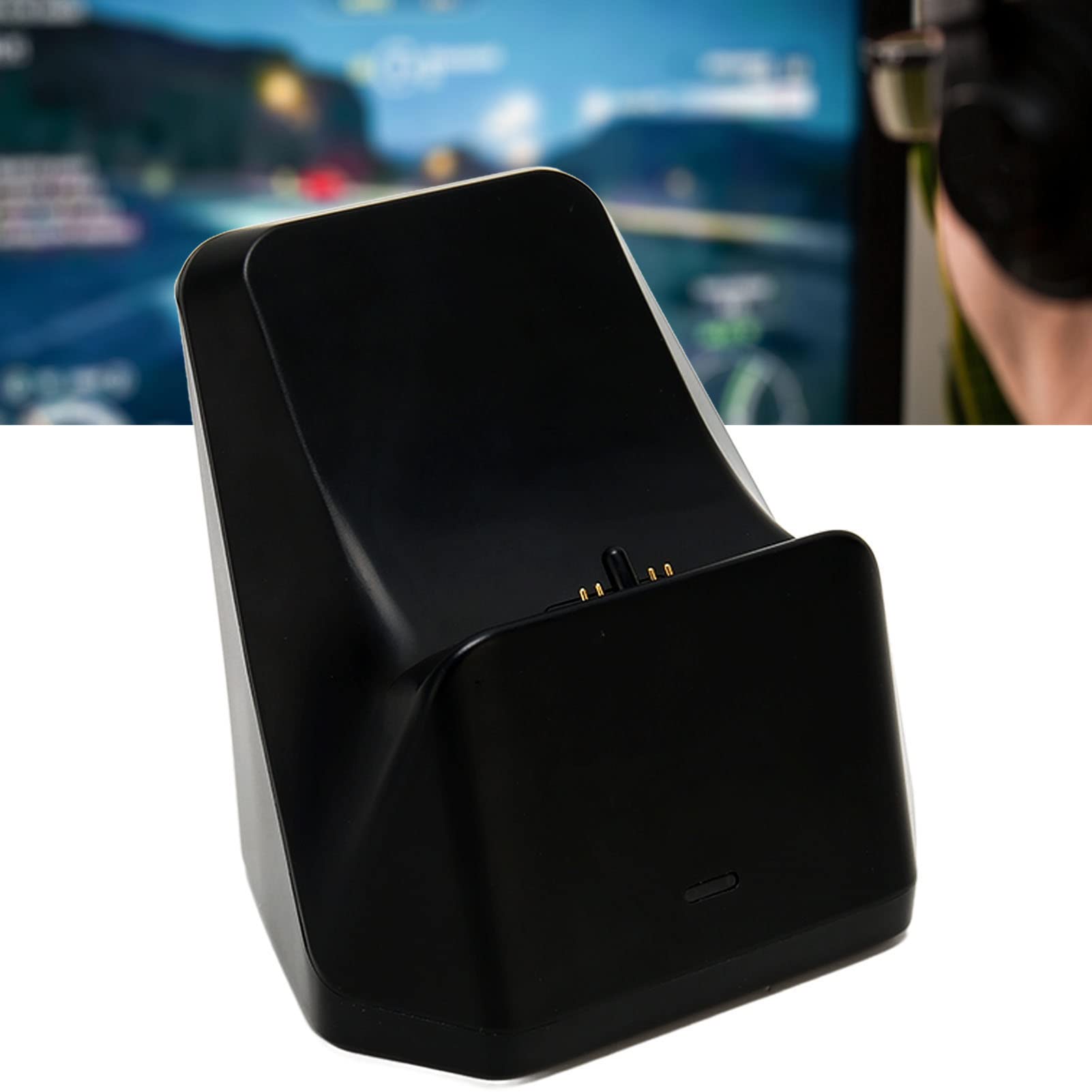 Wireless Controller Charging Stand - Single Channel LED Indicator Charging Dock Station for PS5, Xbox & Switch Gamepads - Portable Gaming Accessory for Home & Travel Use