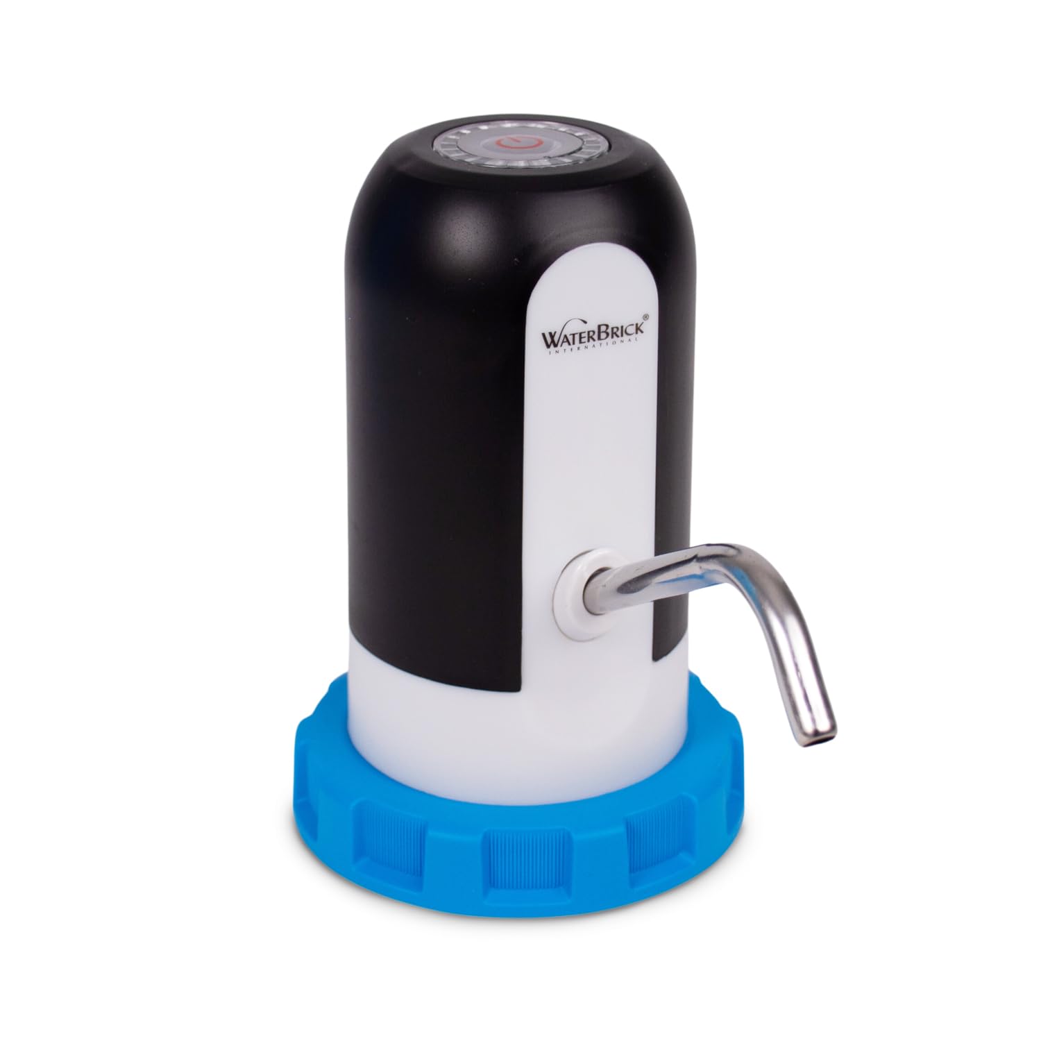 Automatic Water Dispenser Pump for WaterBrick Storage Container - Rechargeable Button-Operated Water Pump with BPA-Free Materials | Perfect for Camping, Emergency Preparedness & Outdoor Activities