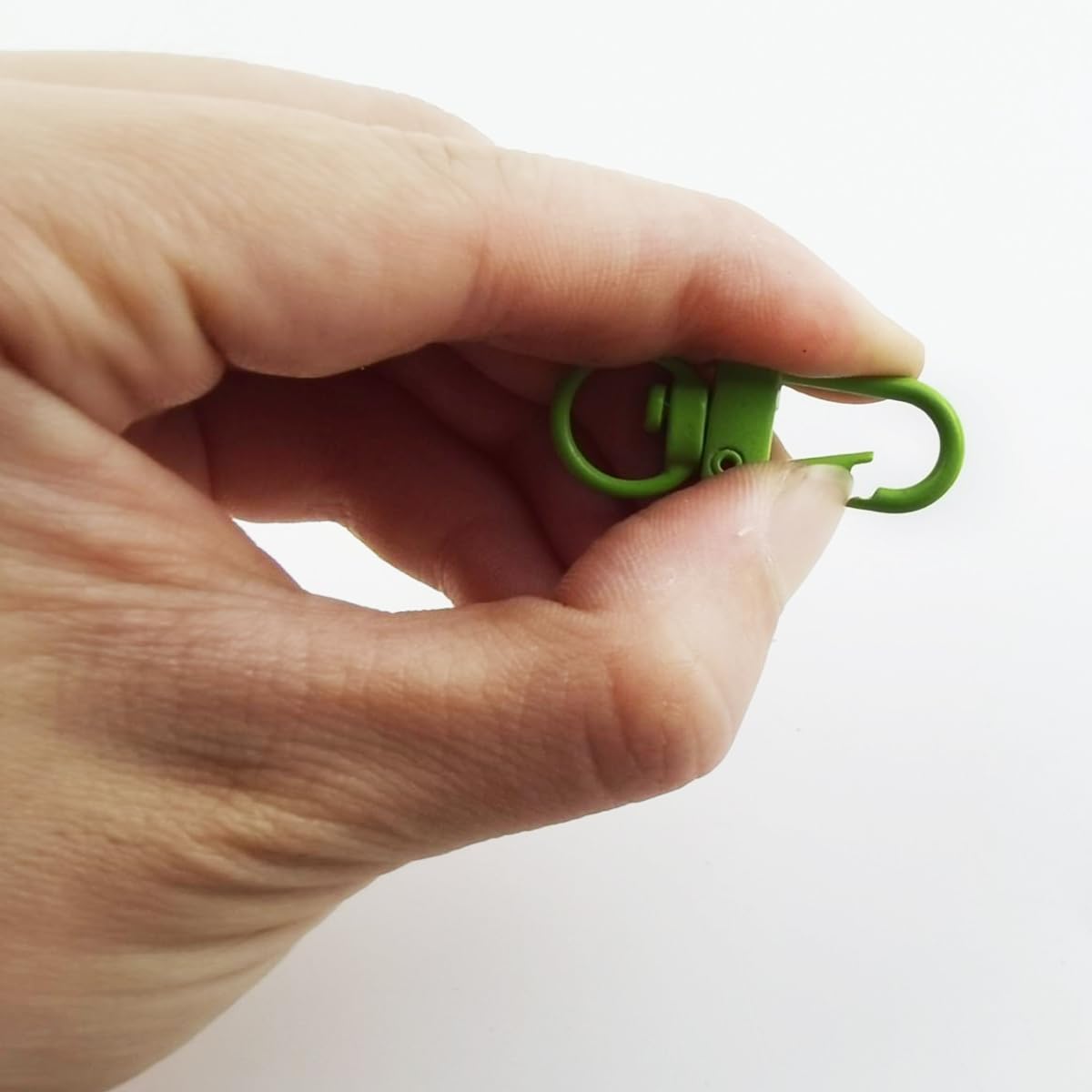 Colorful Metal Lobster Claw Clasps 50PCS - DIY Jewelry Making & Keychains for Bags