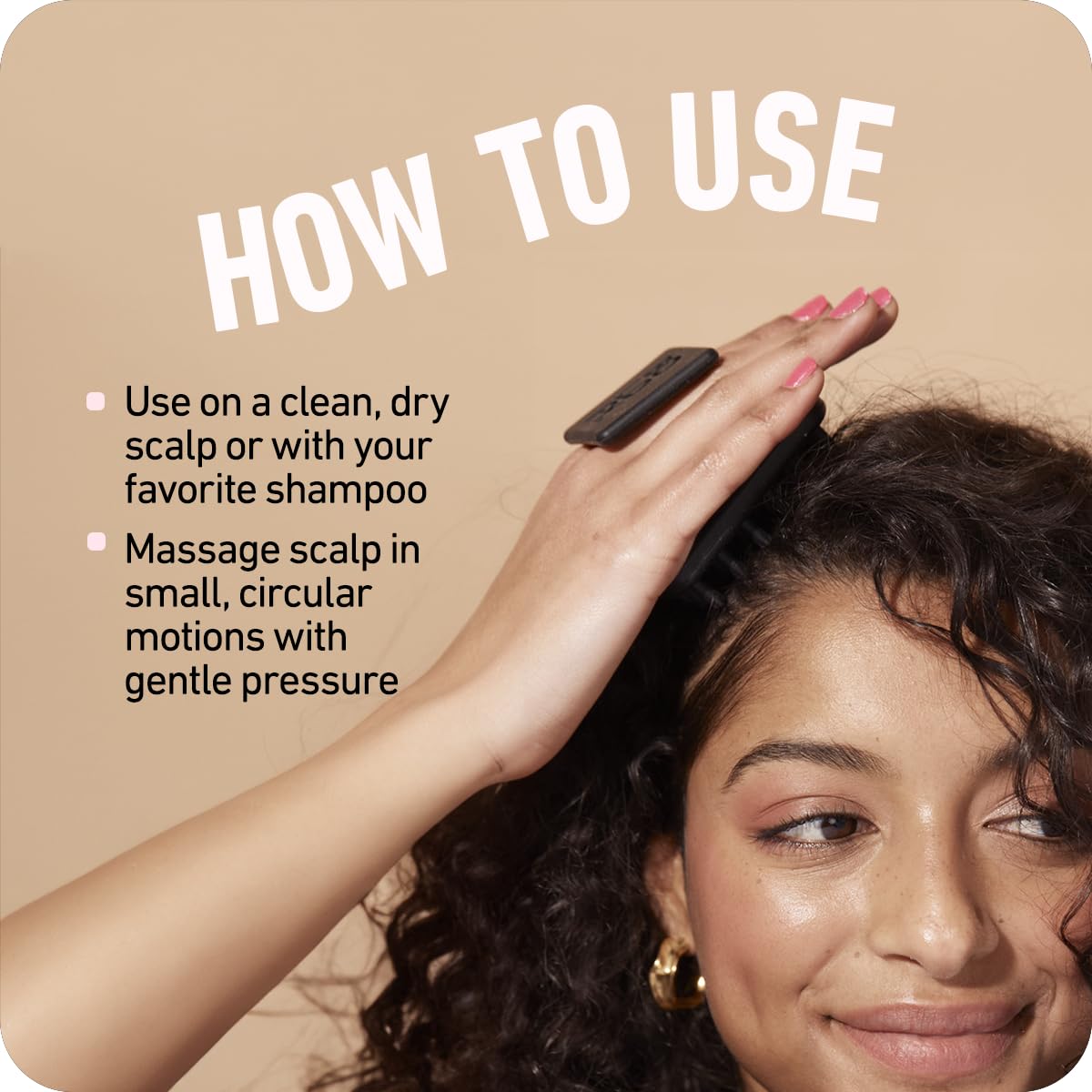 Boldify Scalp Scrubber & Hair Massager - Silicone Shampoo Brush for Hair Growth, Dandruff Removal & Healthy Roots - Waterproof Scalp Exfoliator for Men & Women - Perfect for Shower, Salon & Home Hair Care