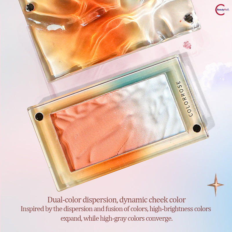 COLORROSE Water Ripple Series Blush - Natural Flush Cheek Makeup for Day & Night Wear | Perfect for Everyday Makeup, Date Night & Special Occasions