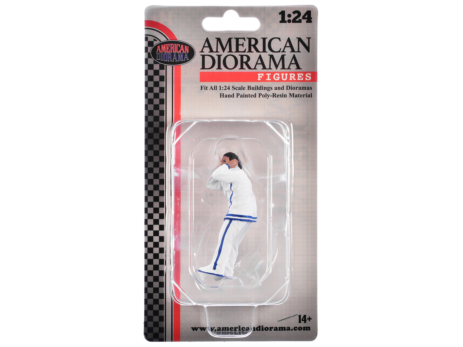 American Diorama Figure24 Series 2 Figure 6 - 1/24 Scale Model Car Accessories for Diecast Collectors - Perfect for Diorama Displays & Model Car Scenes