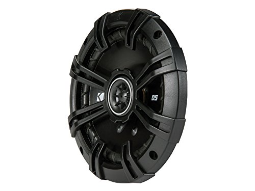 KICKER DSC650 6.5-Inch (160-165mm) 4-Ohm Coaxial Car Speakers Bundle - Premium Sound for Cars, Trucks & SUVs - Perfect for Upgrading Your Vehicle Audio System