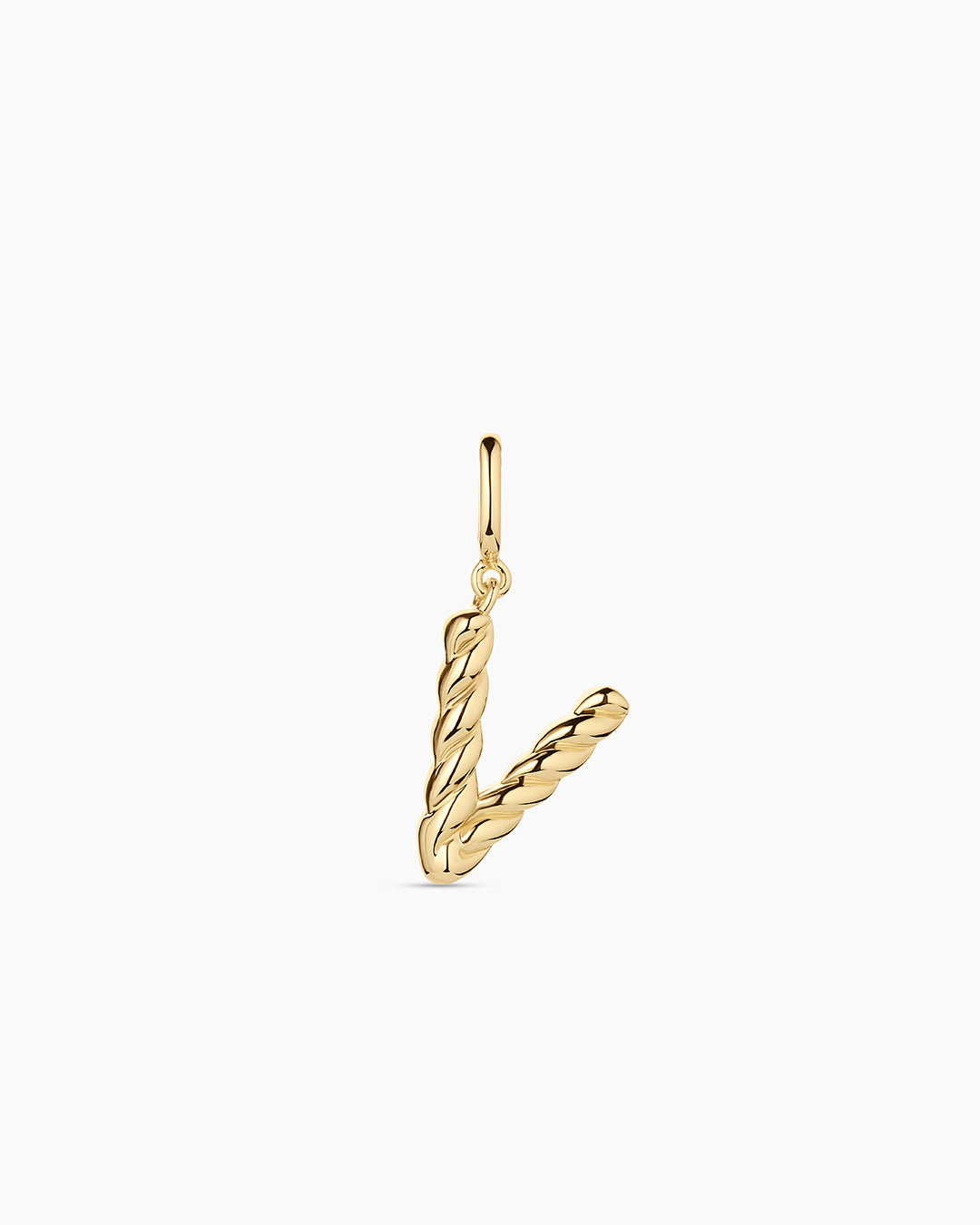 Alphabet Statement Charm Necklace for Women - Crew Letter Pendant Jewelry - Perfect for Layering, Gifts & Everyday Wear