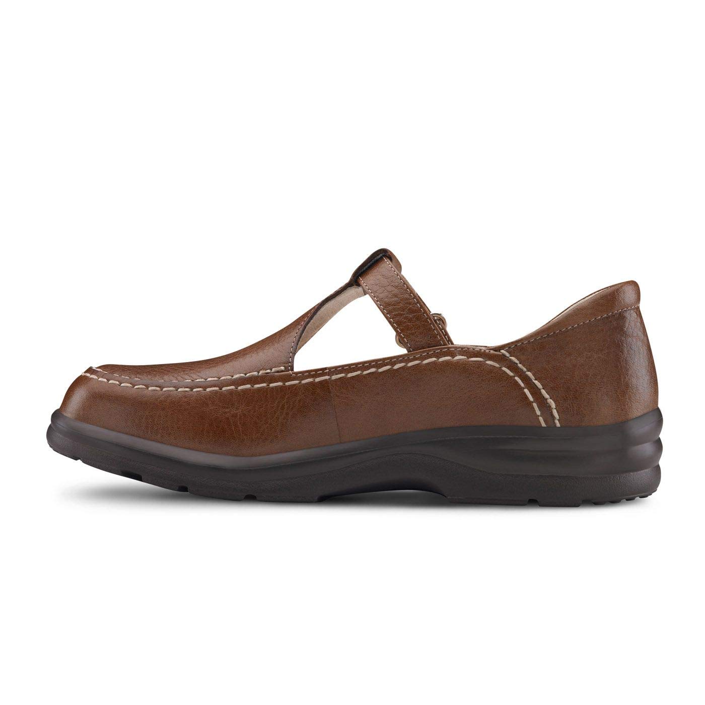 Dr. Comfort Lu Lu Mary Jane Women's Diabetic Shoes with Gel Inserts - Leather Orthopedic Dress Shoes for Swollen Feet & Arch Support - Perfect for Work, Walking & Formal Occasions