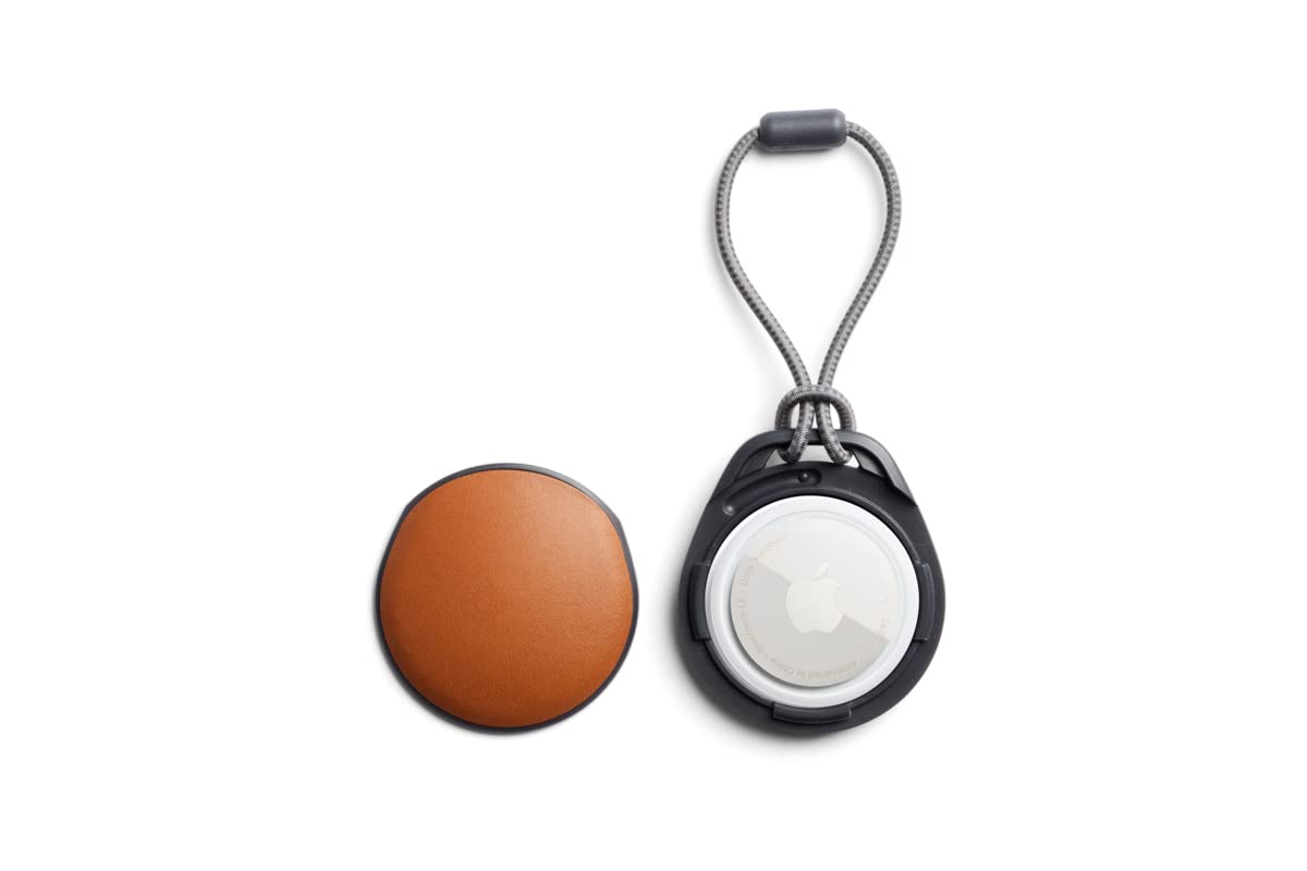 Bellroy Tag Case - Protective AirTag Cover in Terracotta | Durable & Slim Airtag Holder for Travel, Keys & Luggage Tracking